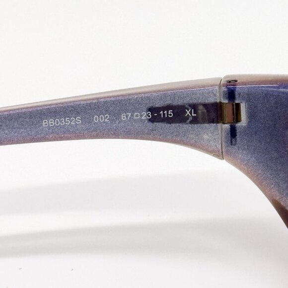 NEW BALENCIAGA SUNGLASSES BB0352S 002 PURPLE UNISEX EYEWEAR main image 7